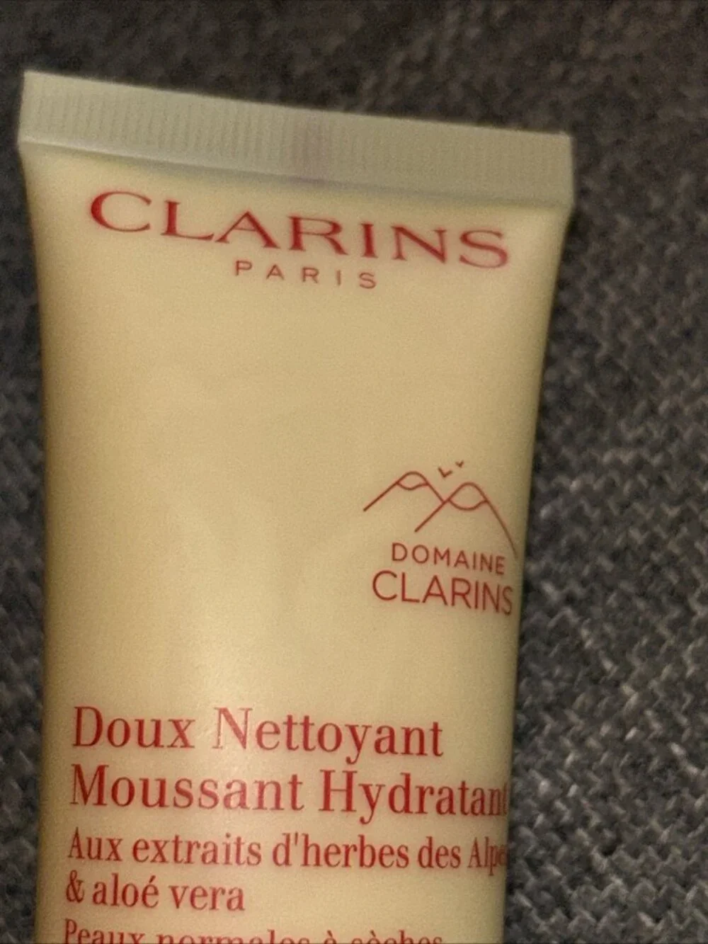 Clarins Paris Hydrating Gentle Foaming Cleanser 1.7 Oz New With Alpine Herb &